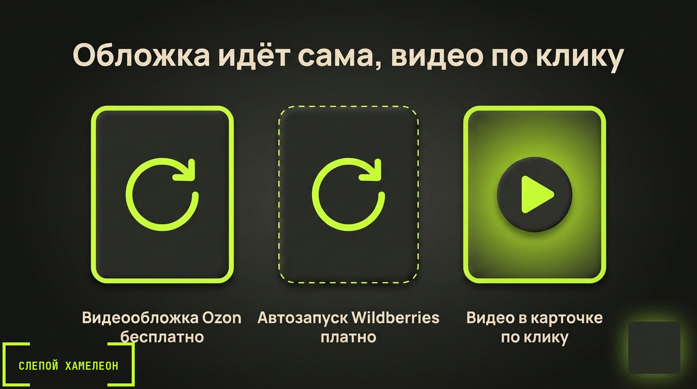 Чем видеообложка отличается от видео в карточке Видеообложка и видео в карточке: где что показывается на Wildberries и Ozon